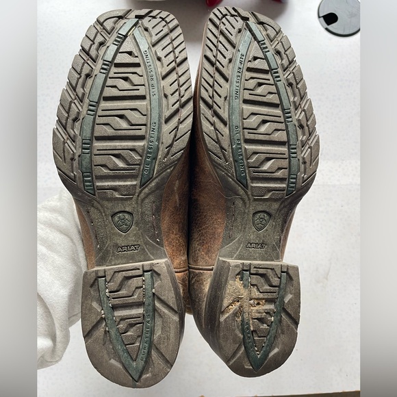 ARIAT Brown Oiled Rowdy Hybrid Rancher Western Boot Size 11EE (Wide) - Picture 6 of 7